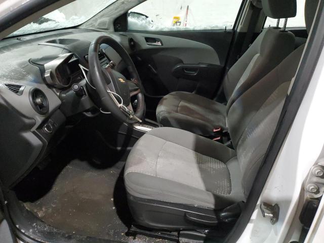 1G1JA6SH4C4136919 - 2012 CHEVROLET SONIC LS WHITE photo 7