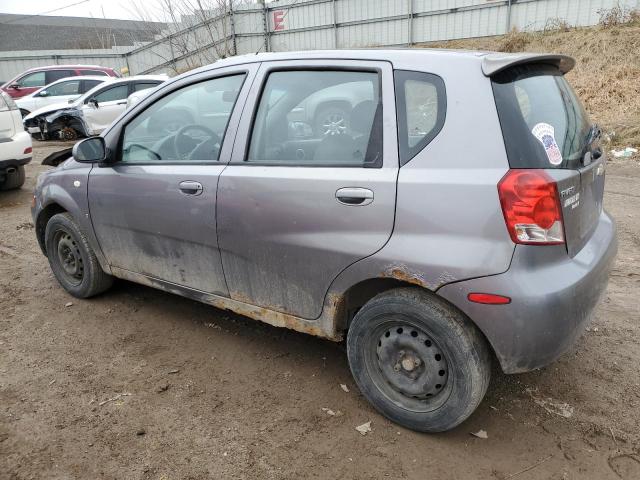 KL1TD65617B714503 - 2007 CHEVROLET AVEO BASE Boz foto 2