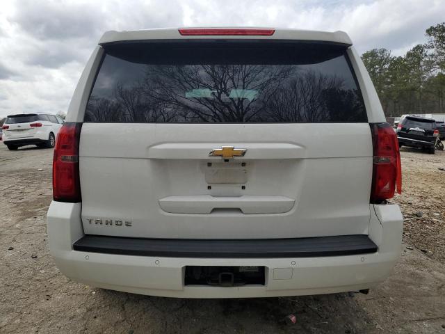 1GNSKBKC5FR517795 - 2015 CHEVROLET TAHOE K1500 LT WHITE photo 6