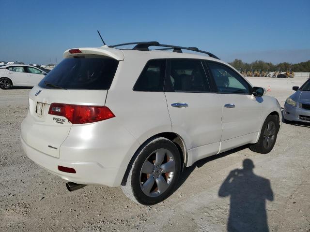 5J8TB18227A002907 - 2007 ACURA RDX WHITE photo 3