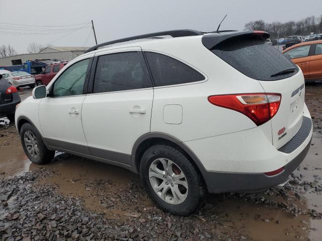 KM8NU4CC4BU142995 - 2011 HYUNDAI VERACRUZ GLS WHITE photo 2