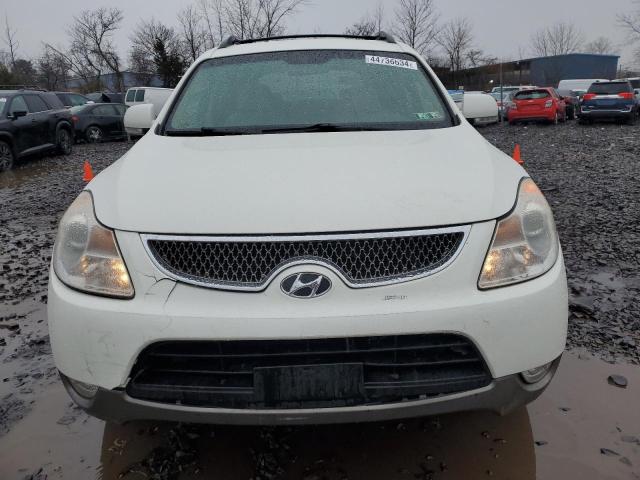 KM8NU4CC4BU142995 - 2011 HYUNDAI VERACRUZ GLS WHITE photo 5