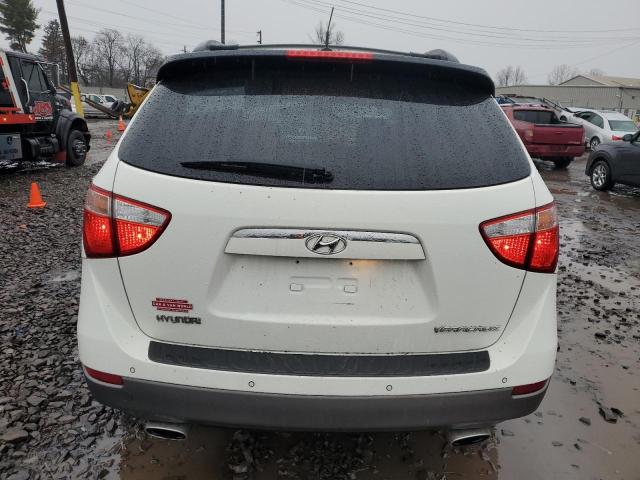 KM8NU4CC4BU142995 - 2011 HYUNDAI VERACRUZ GLS WHITE photo 6