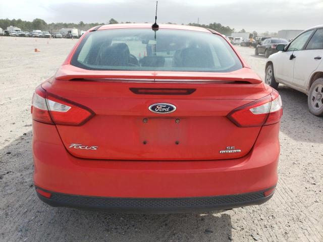 1FADP3F23DL211646 - 2013 FORD FOCUS SE RED photo 6