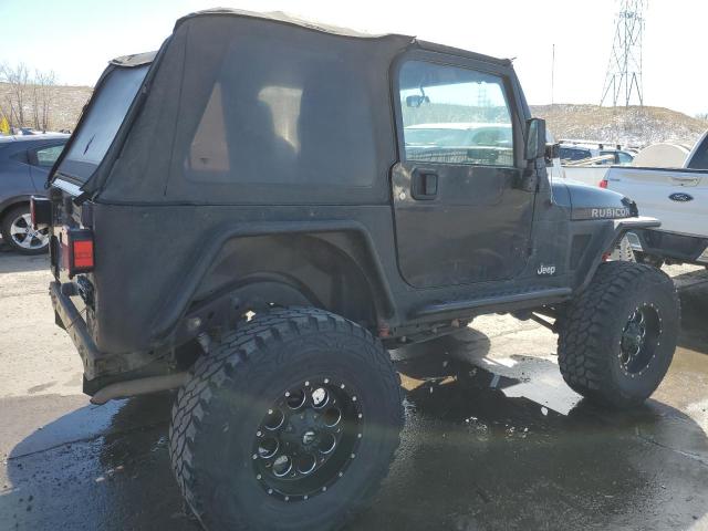 1J4FA69S74P762585 - 2004 JEEP WRANGLER / RUBICON BLACK photo 3