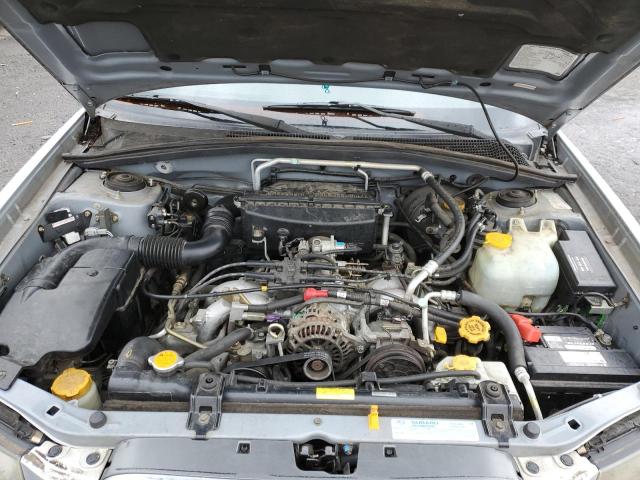 JF1SG65694H718339 - 2004 SUBARU FORESTER 2.5XS Серебристый фото 11