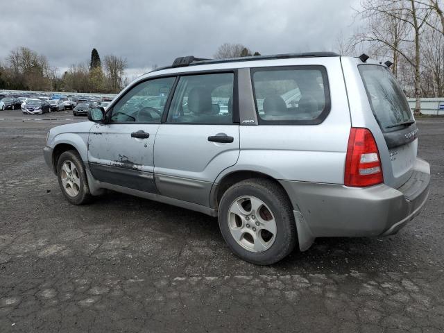 JF1SG65694H718339 - 2004 SUBARU FORESTER 2.5XS Серебристый фото 2