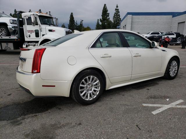 1G6DF5E51D0100554 - 2013 CADILLAC CTS LUXURY COLLECTION WHITE photo 3