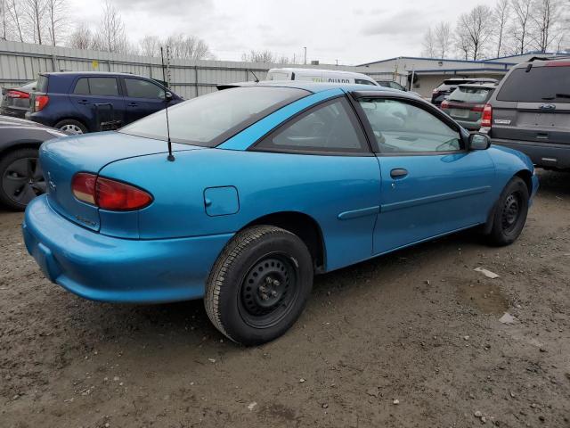 1G1JC1241W7177506 - 1998 CHEVROLET CAVALIER BASE BLUE photo 3