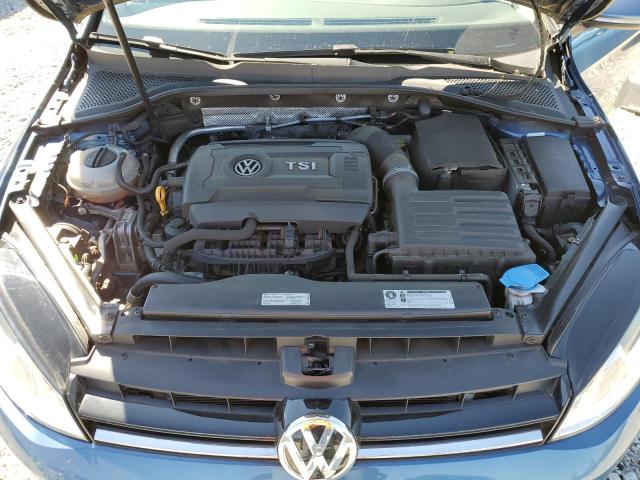 3VW217AU0HM002353 - 2017 VOLKSWAGEN GOLF S BLUE photo 11