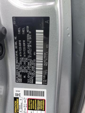 5TDCSKFC5PS085199 - 2023 TOYOTA SIENNA XSE SILVER photo 14