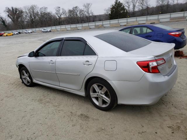 4T1BF1FK4DU259736 - 2013 TOYOTA CAMRY L SILVER photo 2