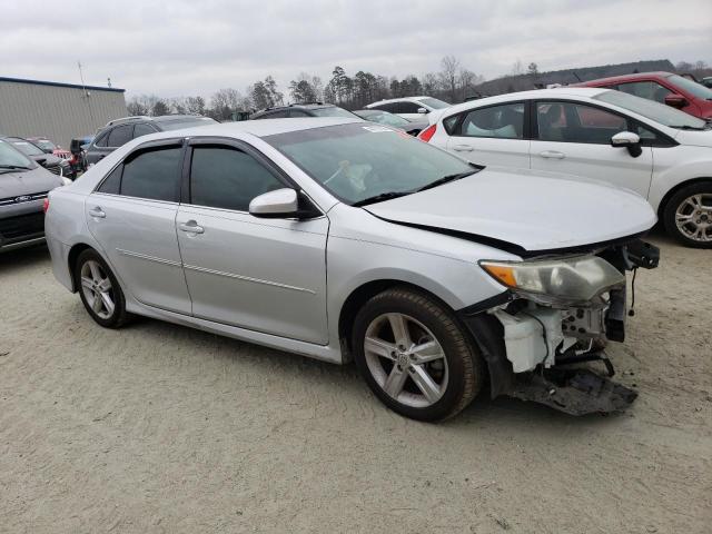 4T1BF1FK4DU259736 - 2013 TOYOTA CAMRY L SILVER photo 4
