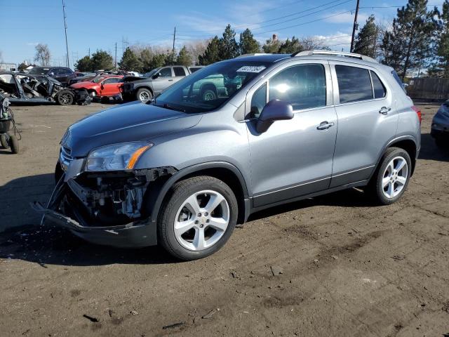 KL7CJTSB9FB171737 - 2015 CHEVROLET TRAX LTZ GRAY photo 1