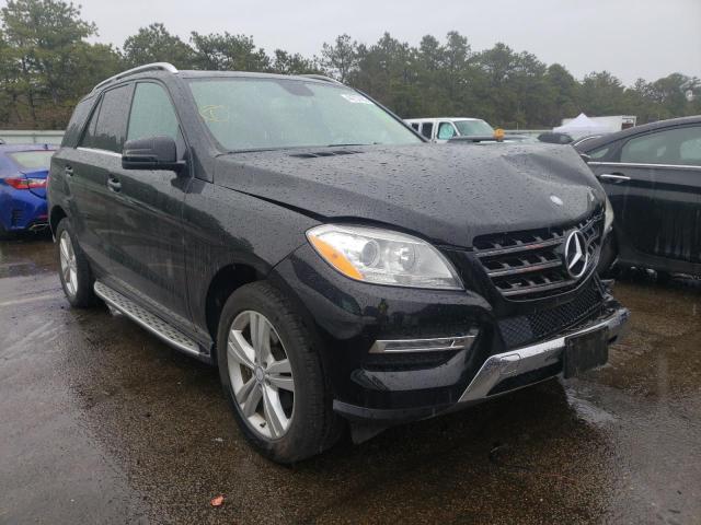 4JGDA5HBXDA164305 - 2013 MERCEDES-BENZ ML 350 4MATIC BLACK photo 1