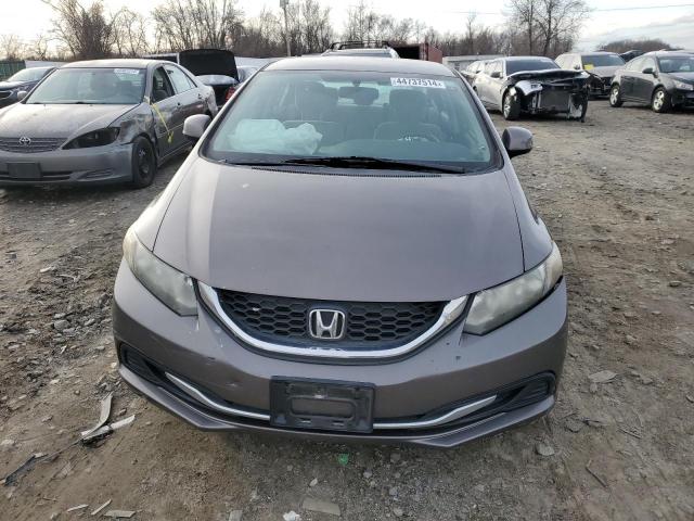 19XFB2F56DE066181 - 2013 HONDA CIVIC LX GRAY photo 5