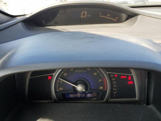 1HGFA16876L059694 - 2006 HONDA CIVIC EX BLUE photo 9