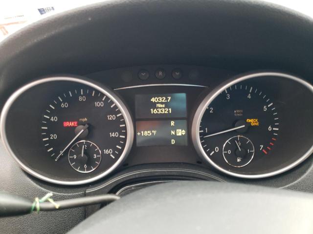 4JGBB8GB3AA601774 - 2010 MERCEDES-BENZ ML 350 4MATIC CHARCOAL photo 9