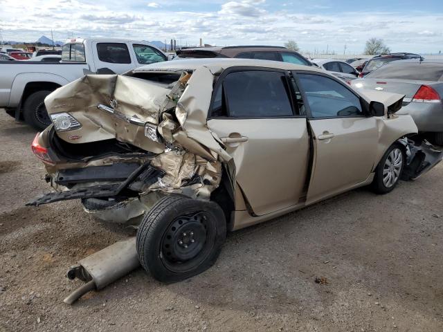 2T1BU4EE9CC764366 - 2012 TOYOTA COROLLA BASE TAN photo 3