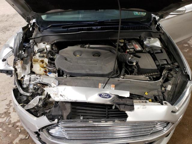 3FA6P0D9XDR354909 - 2013 FORD FUSION TITANIUM SILVER photo 11