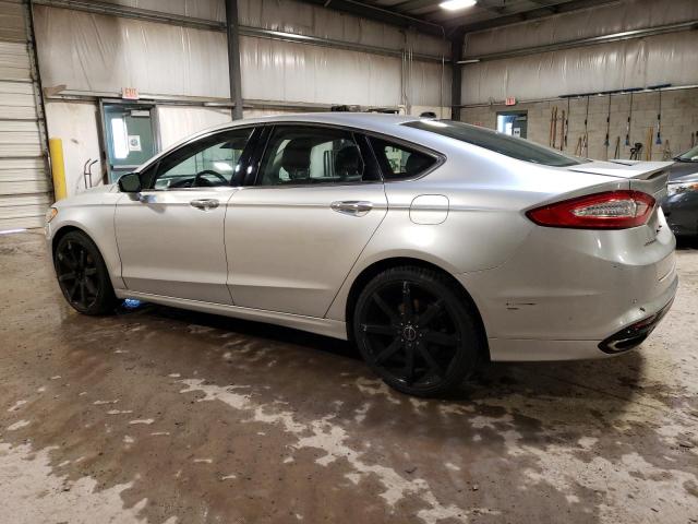 3FA6P0D9XDR354909 - 2013 FORD FUSION TITANIUM SILVER photo 2