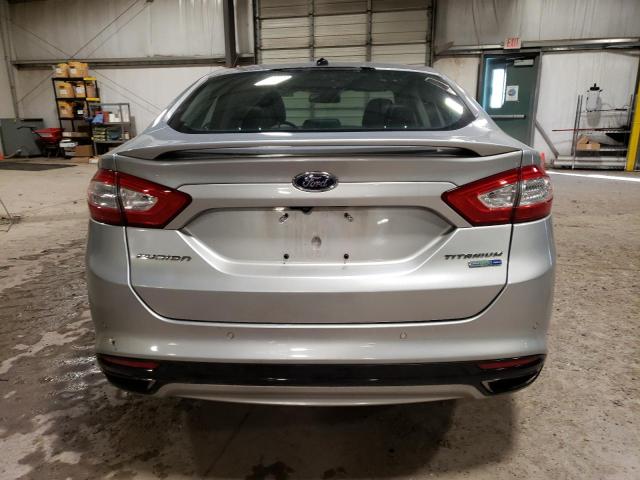 3FA6P0D9XDR354909 - 2013 FORD FUSION TITANIUM SILVER photo 6