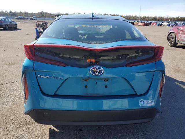 JTDKARFP5H3040230 - 2017 TOYOTA PRIUS PRIM BLUE photo 6