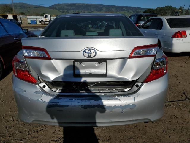 4T4BF1FK8CR257072 - 2012 TOYOTA CAMRY BASE SILVER photo 6