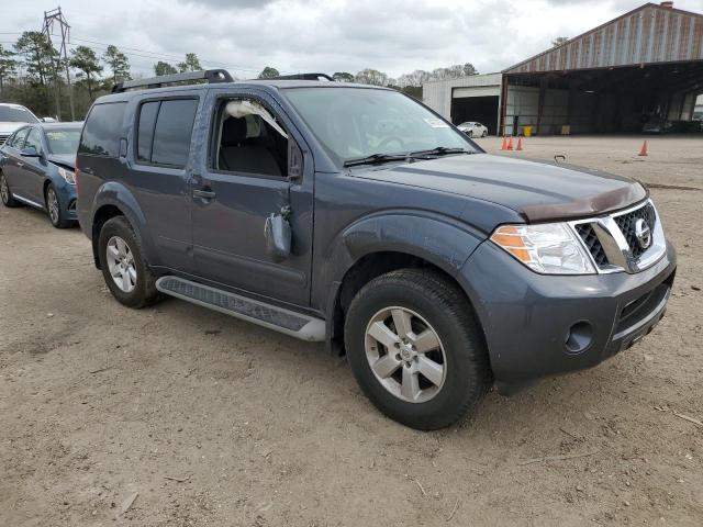 5N1AR1NN5BC604094 - 2011 NISSAN PATHFINDER S GRAY photo 4