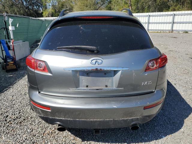 JNRAS08U97X101531 - 2007 INFINITI FX35 GRAY photo 6