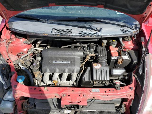 JHMGD37677S007684 - 2007 HONDA FIT S 红色 照片 11