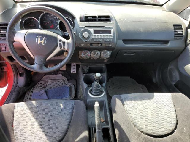 JHMGD37677S007684 - 2007 HONDA FIT S 红色 照片 8