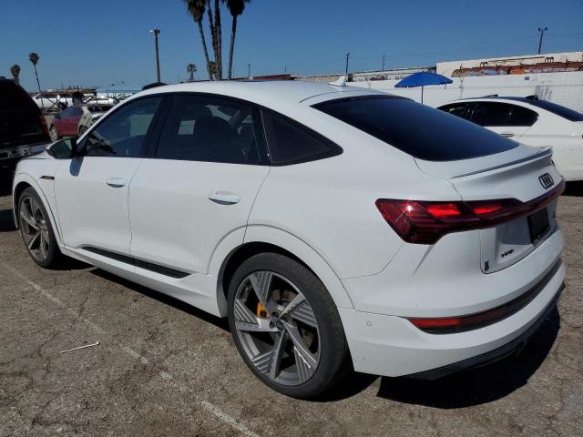 WA13AAGE2NB036392 - 2022 AUDI E-TRON SPORTBACK PRESTIGE WHITE photo 2