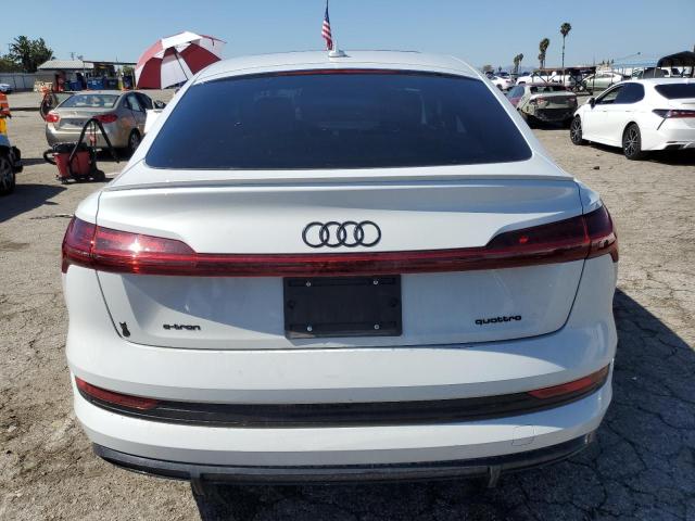 WA13AAGE2NB036392 - 2022 AUDI E-TRON SPORTBACK PRESTIGE WHITE photo 6