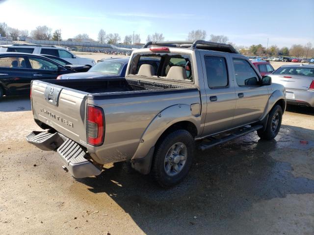 1N6ED27TX4C481284 - 2004 NISSAN FRONTIER CREW CAB XE V6 GRAY photo 3