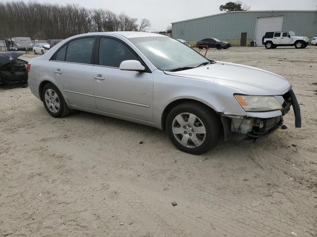 5NPET46CX9H496107 - 2009 HYUNDAI SONATA GLS SILVER photo 4