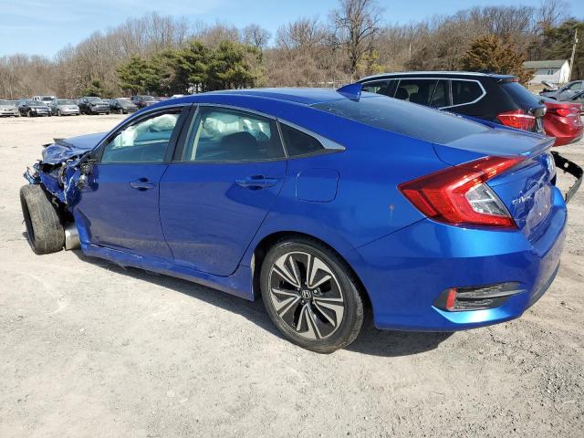 19XFC1F31GE205014 - 2016 HONDA CIVIC EX BLUE photo 2