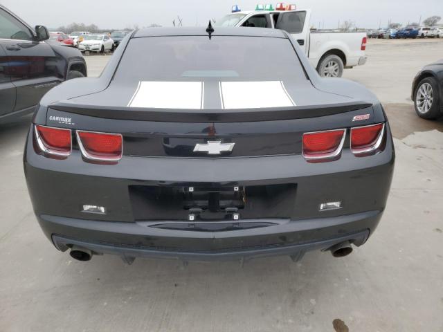 2G1FJ1EJ5C9140840 - 2012 CHEVROLET CAMARO SS BLACK photo 6