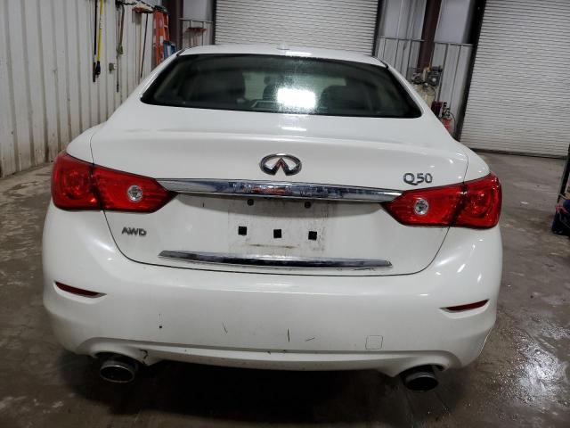 JN1CV7AR5GM253065 - 2016 INFINITI Q50 BASE WHITE photo 6