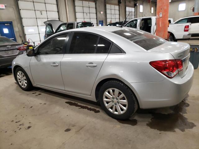 1G1PC5SH2B7294297 - 2011 CHEVROLET CRUZE LS SILVER photo 2