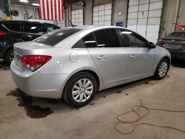 1G1PC5SH2B7294297 - 2011 CHEVROLET CRUZE LS SILVER photo 3