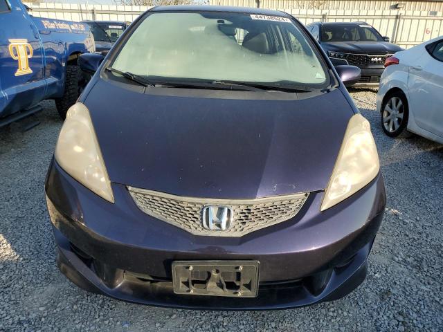 JHMGE8H46AC028017 - 2010 HONDA FIT SPORT PURPLE photo 5