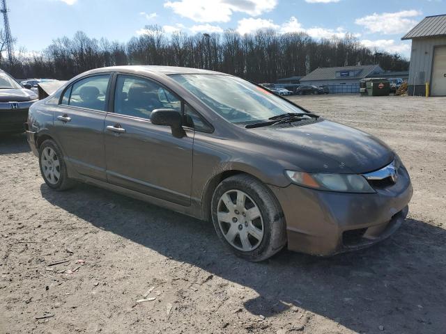 2HGFA1F50BH529321 - 2011 HONDA CIVIC LX BROWN photo 4