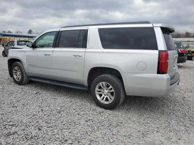 1GNSCHKC5HR334125 - 2017 CHEVROLET SUBURBAN C1500 LT SILVER photo 2