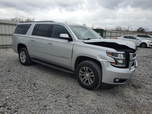 1GNSCHKC5HR334125 - 2017 CHEVROLET SUBURBAN C1500 LT SILVER photo 4