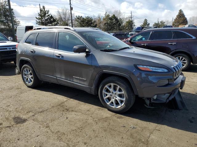 1C4PJLCB9FW700132 - 2015 JEEP CHEROKEE LATITUDE GRAY photo 4