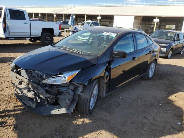 1FADP3F21JL272215 - 2018 FORD FOCUS SE BLACK photo 1