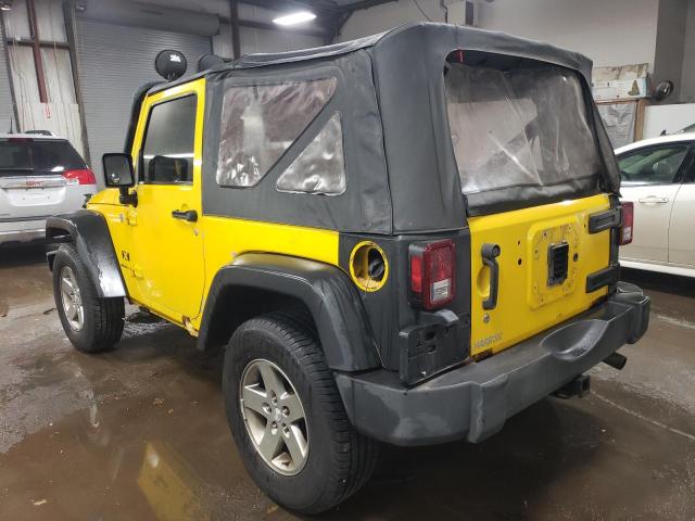 1J4FA24168L627229 - 2008 JEEP WRANGLER X YELLOW photo 2