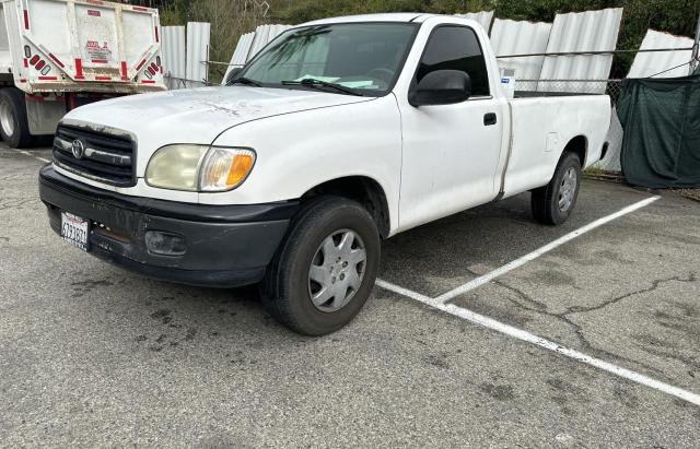 5TBJN32171S182557 - 2001 TOYOTA TUNDRA WHITE photo 2