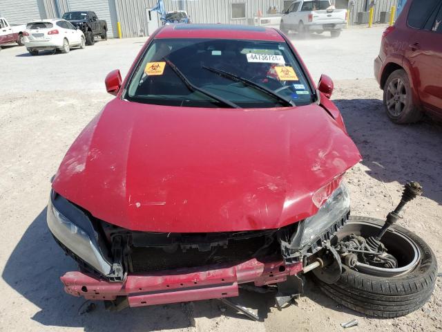 1HGCT1B8XEA014729 - 2014 HONDA ACCORD EXL RED photo 5